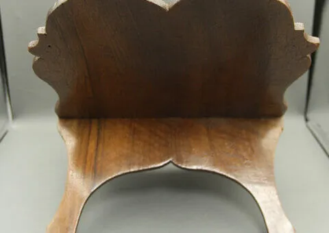 Walnut folding bookstand