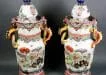 Rare Pair of Mason's Ironstone China Vases