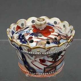 Mason's Ironstone China Potpourri Vase