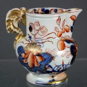 Mason's Ironstone China Jug - Japan Basket Pattern