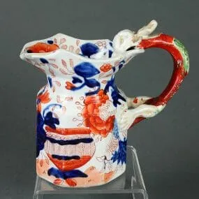 Mason's Ironstone China Fenton Jug - Japan Basket Pattern