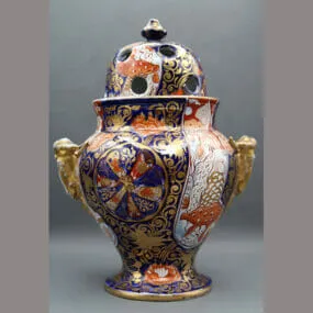 Mason's Ironstone China potpourri vase