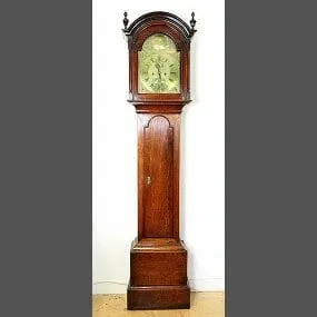 18th Century Oak Longcase Clock