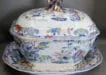 Mason's Ironstone China soup tureen Bamboo Pattern